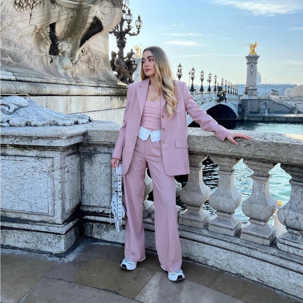 Faded Pink Blazer